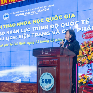 Hội thảo khoa học Quốc gia “Đào tạo nguồn nhân lực Du lịch trình độ quốc tế: Hiện trạng và Giải pháp”