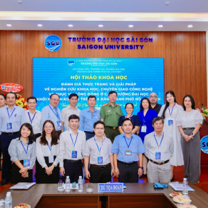 Hội thảo khoa học quốc gia “Đánh giá thực trạng và giải pháp về nghiên cứu khoa học, chuyển giao công nghệ và phục vụ cộng đồng ở các Trường Đại học Khối ngành Kinh tế trên địa bàn Thành phố Hồ Chí Minh”