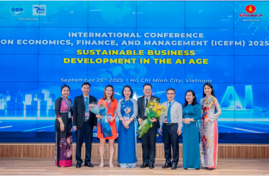 HTV đưa tin: TRƯỜNG ĐẠI HỌC SÀI GÒN TỔ CHỨC HỘI THẢO QUỐC TẾ VỀ ỨNG DỤNG TRÍ TUỆ NHÂN TẠO TRONG KINH TẾ