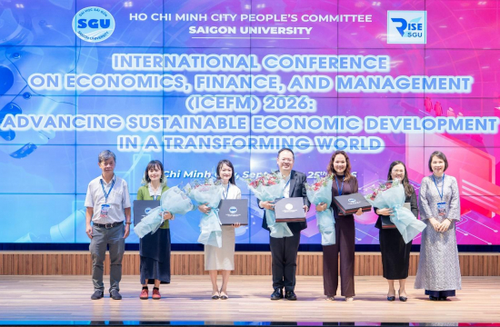Thư Cảm Ơn Hội Thảo ICEFM