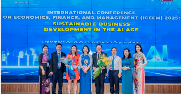 HTV đưa tin: TRƯỜNG ĐẠI HỌC SÀI GÒN TỔ CHỨC HỘI THẢO QUỐC TẾ VỀ ỨNG DỤNG TRÍ TUỆ NHÂN TẠO TRONG KINH TẾ