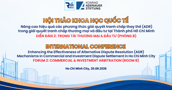 Viện RISE trân trọng cảm ơn Quý Đại biểu, Chuyên gia và Khách mời tham dự Hội thảo ADR 2026