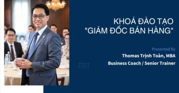 KHOÁ ĐÀO TẠO "GIÁM ĐỐC BÁN HÀNG"