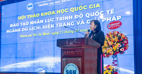 Hội thảo khoa học Quốc gia “Đào tạo nguồn nhân lực Du lịch trình độ quốc tế: Hiện trạng và Giải pháp”